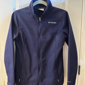 Columbia Women's Soft Shell Jacket - Navy Blue